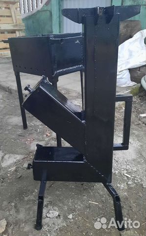 Походная печь ракета