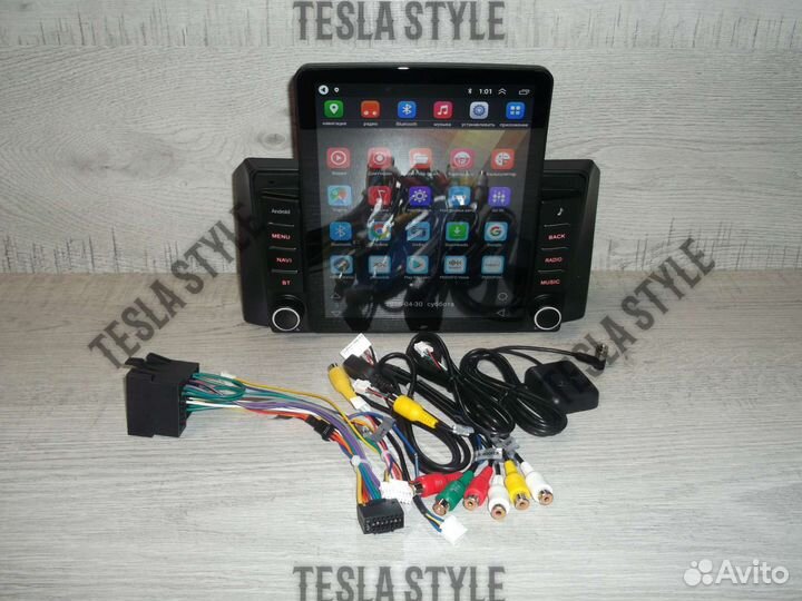 Магнитола UAZ Patriot Tesla Android 2017+ GPS WiFi