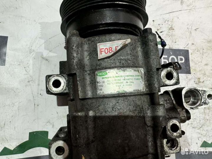 Компрессор кондиционера Hyundai Santa Fe 2 D4EA