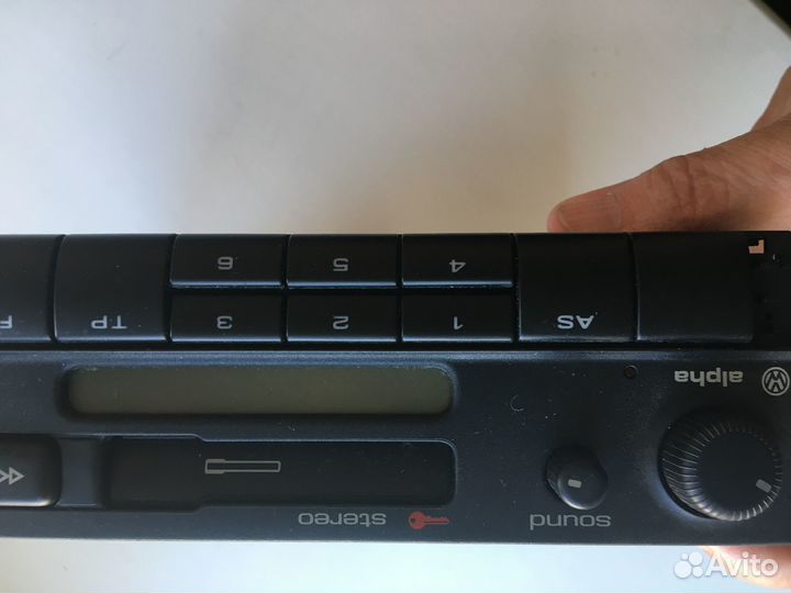 Автомагнитола sound alpha VWZ (сделано в Германии)