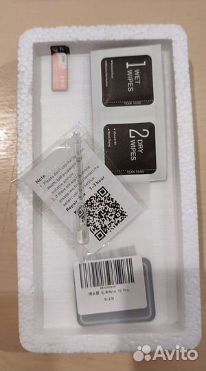 Чехол и закалённое стекло для Redmi Note 10 Pro