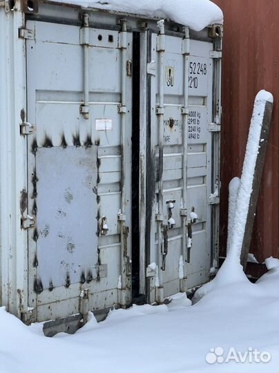 Контейнер 20-ти футовый утеплённый