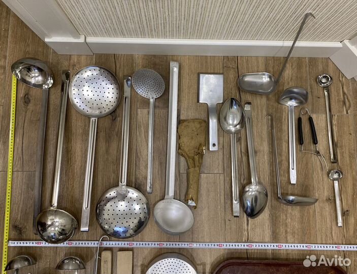 Половник, шумовка, ложка гарнирная СССР