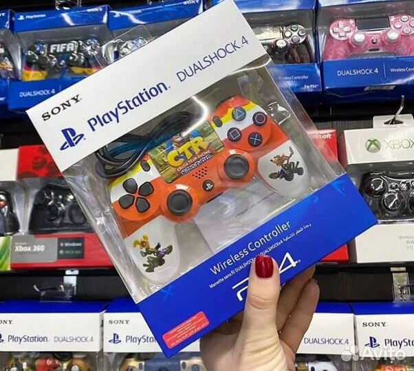 Джойстик Dualshock 4 с принтом