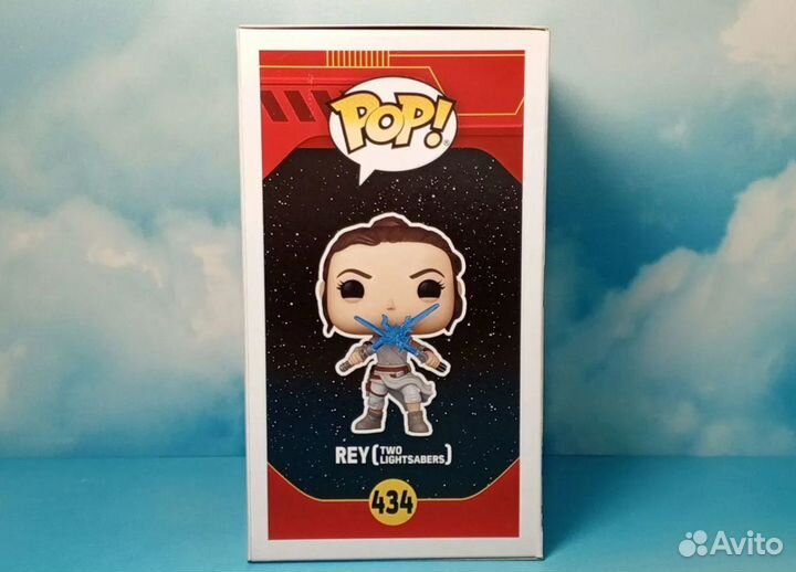 Funko Pop Rey two lightsabers №434 (Star Wars)