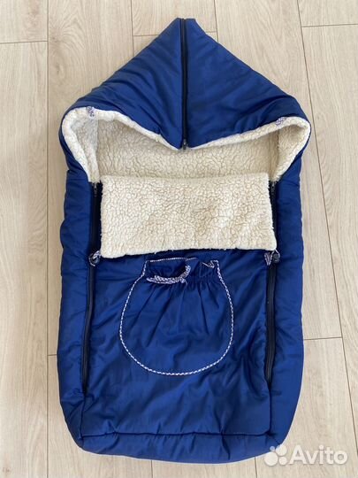 Зимний конверт в коляску, санки