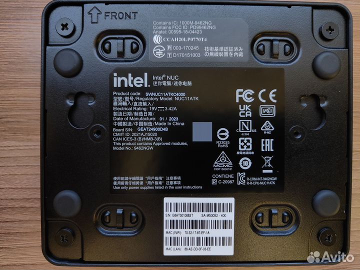 Мини пк Intel NUC11 - 16Гб/512Гб новый
