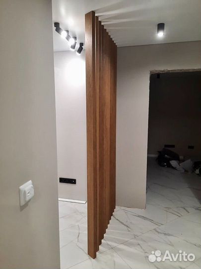 Перегородка реечная