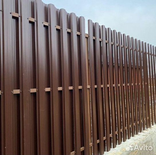 Мeтaллический штакeтник