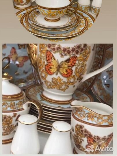 Набор столовой посуды на 12 персон фарфор