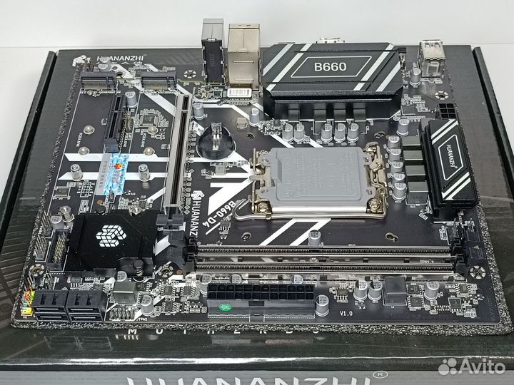 Материнская плата на LGA1700 - B660 DDR4 (новая)