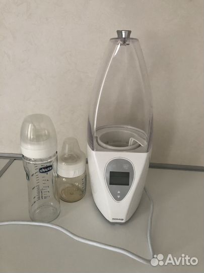 Стерилизатор подогреватель miniland, бутылочки
