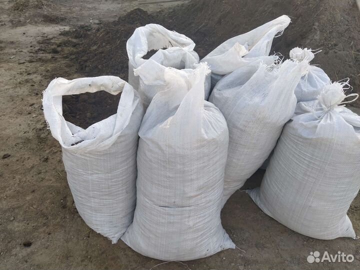 Навоз перегной в мешках