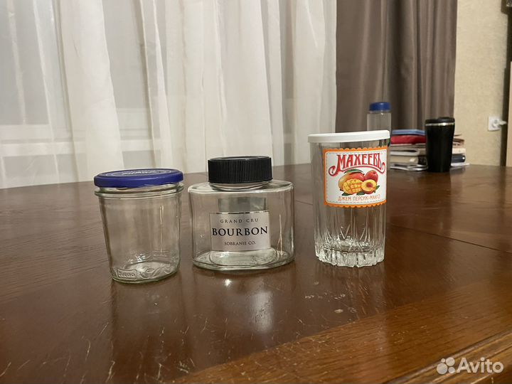 Банка для сыпучих стекло