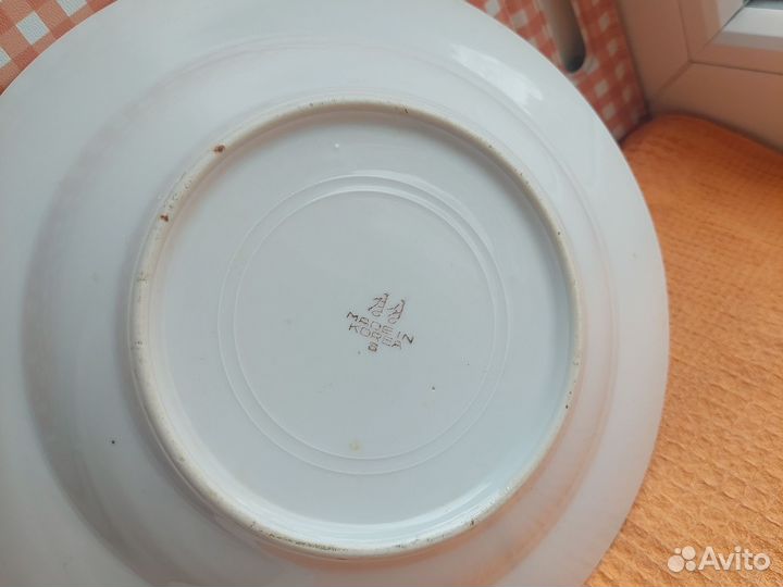 Тарелка фарфор корея