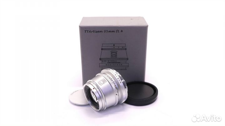 TTartisan 35mm F1.4 APS-C for Sony E (серебро)