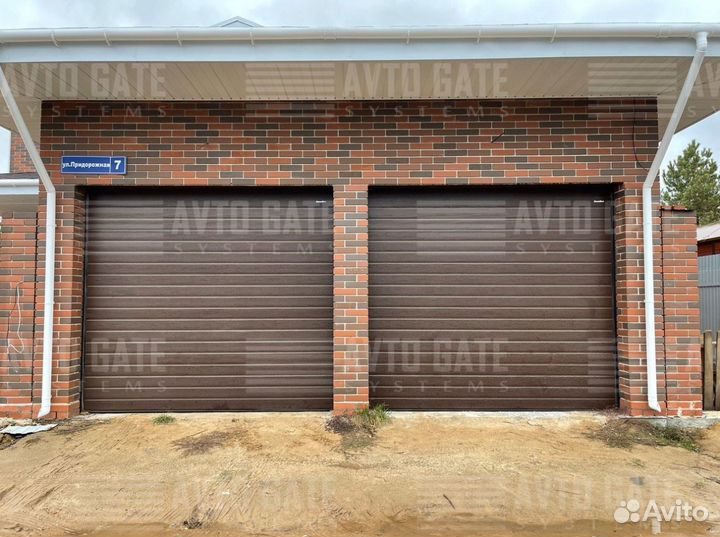 Секционные ворота гаражные