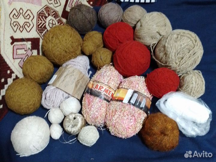 Пряжа для вязания пакетом