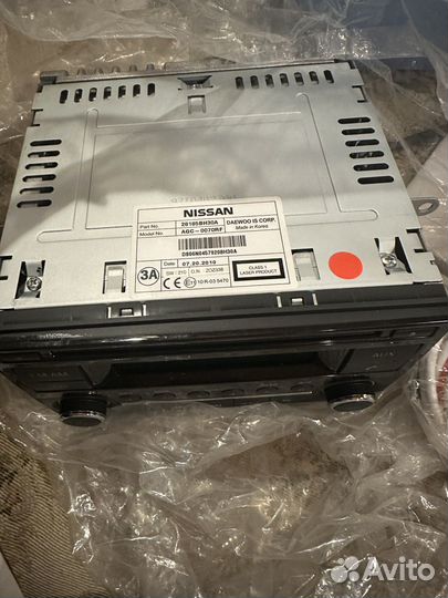 Магнитола Nisssan