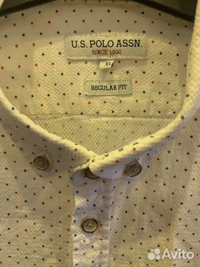 Рубашка us polo мужская