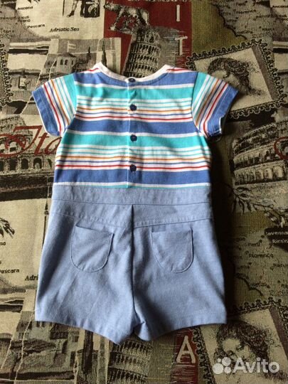 Пакет летних вещей мальчика 6-9 мес
