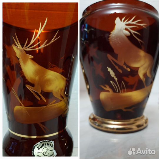 Вазы, Богемия Чехословакия 60-70гг прошлого века