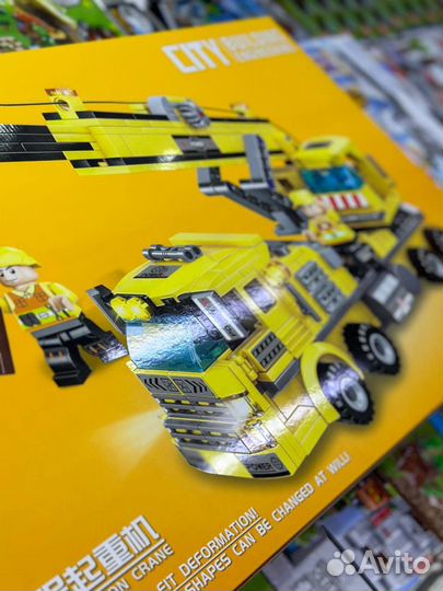 Конструктор кран детский