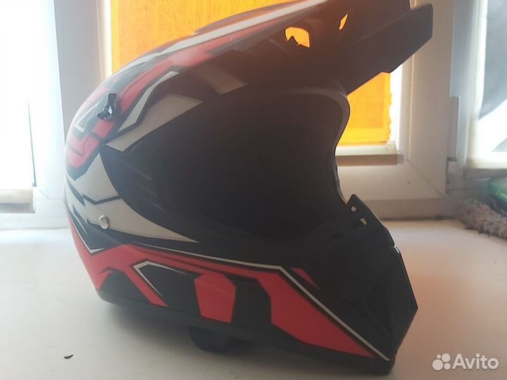 Вело/мото шлем для кросса