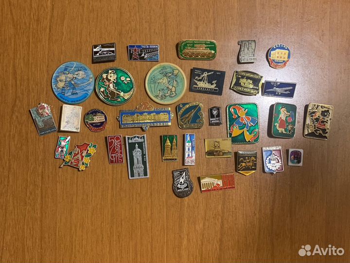 Значок набор 32 шт