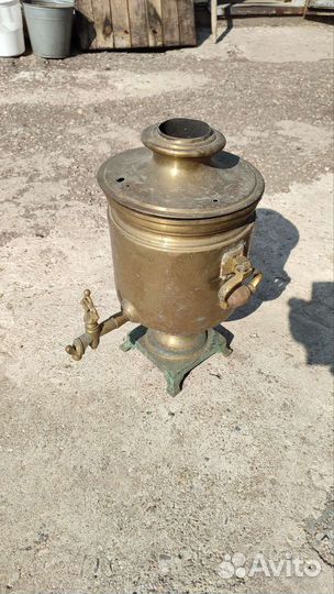 Самовар дровяной угольный