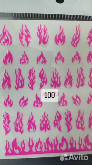 Дизайн для маникюра, слайдеры, наклейки, стемпинг