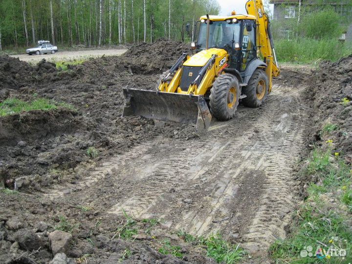 Аренда экскаватора погрузчика