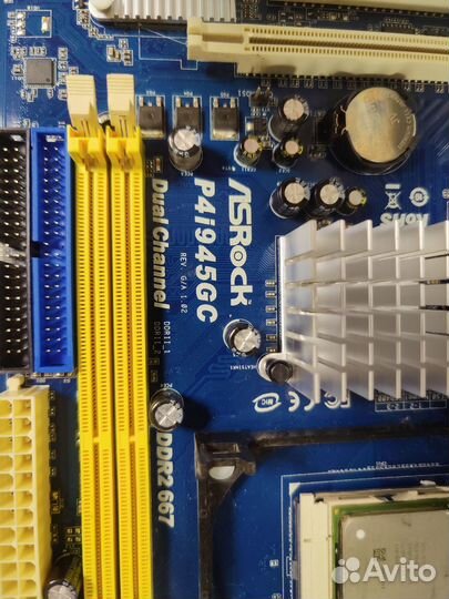 Системная плата сокет 478 ASRock P4i945GC
