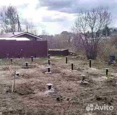 Монтаж винтовых свай под ключ