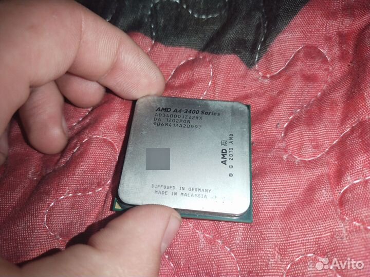 Процессор AMD A4-3400 series