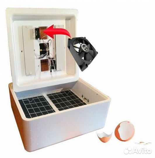 Цифровой инкубатор 64 вг/ на 104 яйца