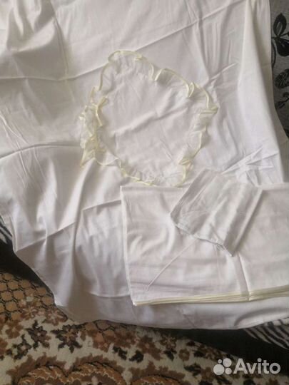 Бортики в кроватку, балдахин