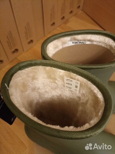 Новые зимние термо сапоги Viking 39
