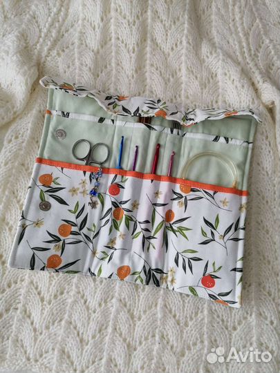 Ручная работа. Дорожный органайзер для спиц