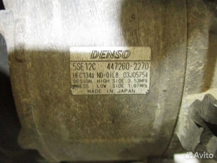 Компрессор кондиционера Toyota Corolla (E150)