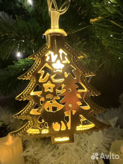 Гирлянды новогодние с фигурками