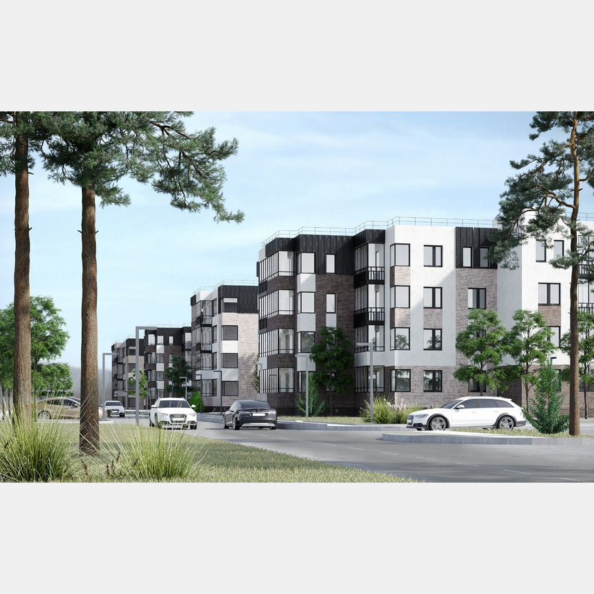 1-к. квартира, 44,7 м², 1/4 эт.