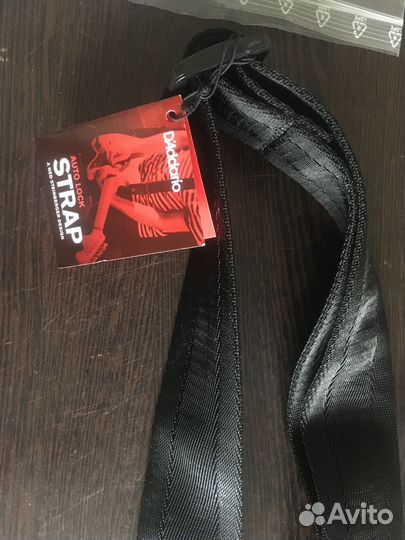 Ремень для гитары D’addario автолок