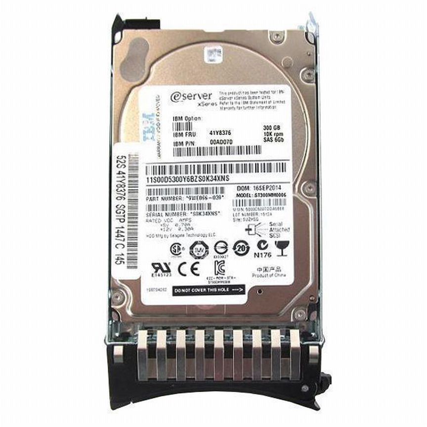 [41Y8376] Жесткий Диск Ibm 300gb 00ad070 Sas 2,5 41y8376