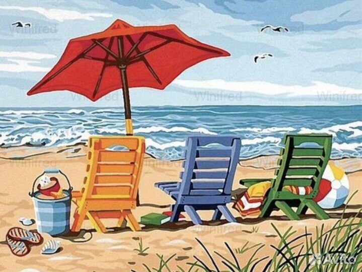 Картина по номерам (новая)