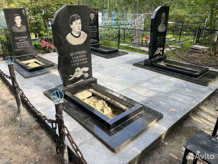 Памятники из гранита, мрамора, крошки