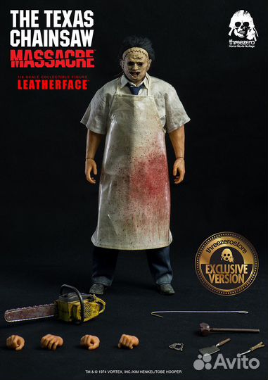 Hot Toys Threezero leatherface Deluxe