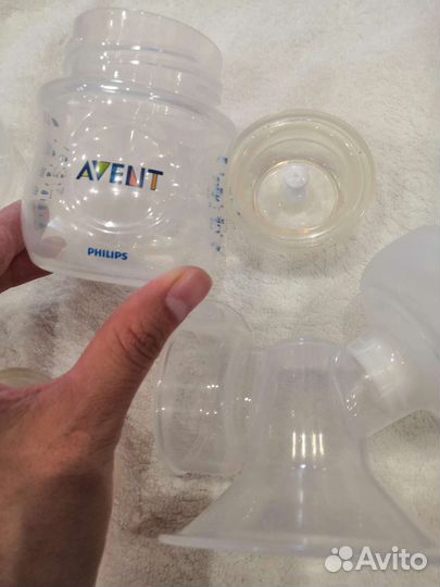 Молокоотсос avent бутылочка