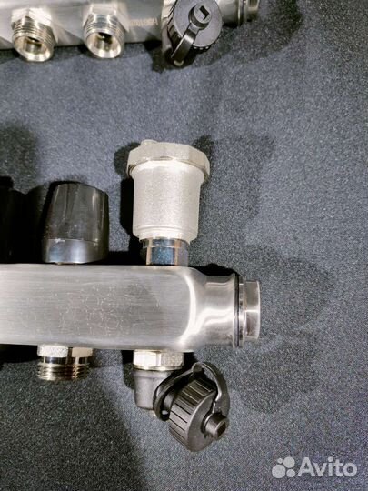 Коллектор для теплого пола 3 выхода комплект