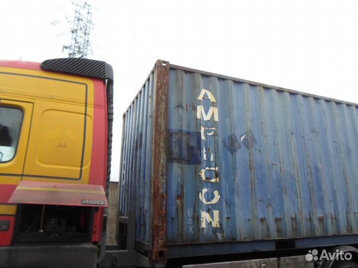 Морской контейнер 20 футов б/у